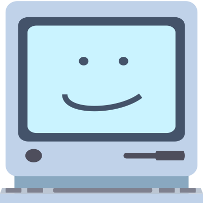 computer smile